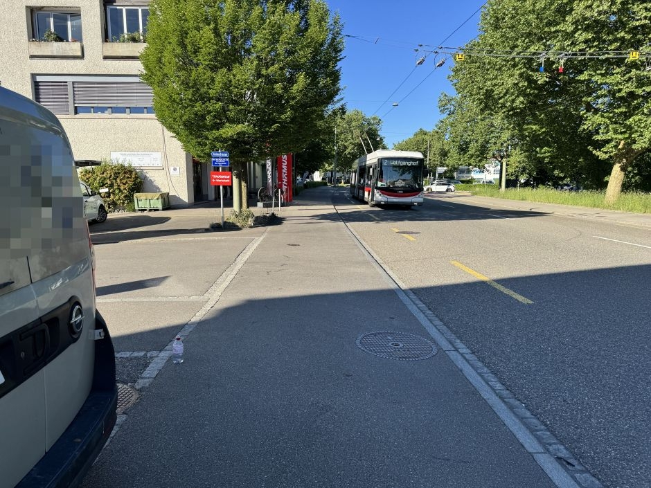 &Uuml;bersichtsaufnahme Verkehrsunfall